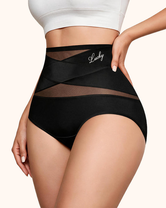 Lucky High-Waist Tummy Control Seamless Shaping Panties