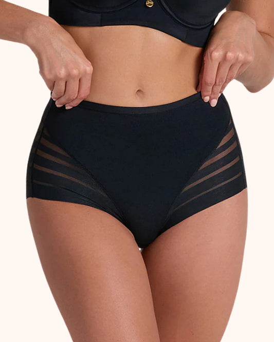 Braguitas invisibles de encaje con control de abdomen