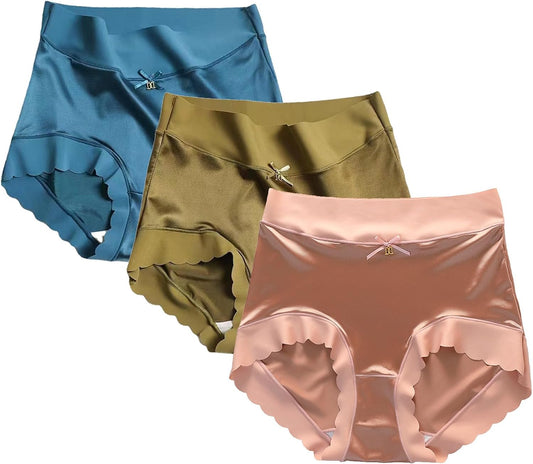 LilySure Silkworm Silk High-Waisted Hip Lift Sexy Panties