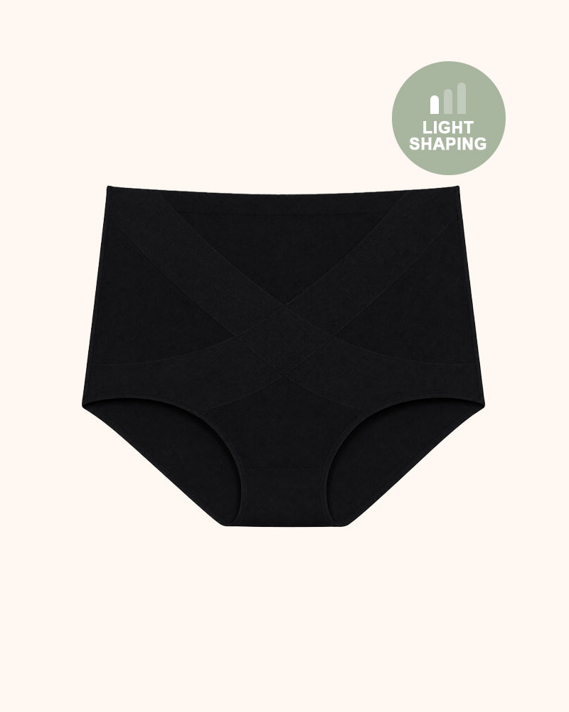 Seamless High-Waist Tummy Control Full Coverage Panties