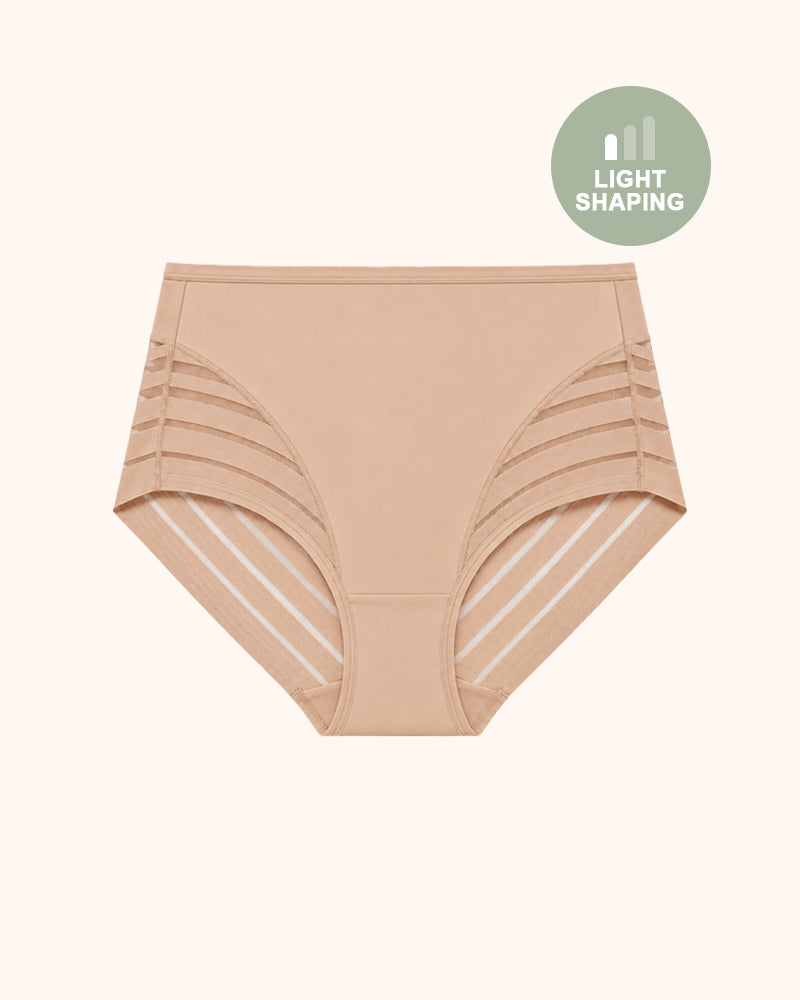 Braguitas invisibles de encaje con control de abdomen