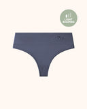 Tangas sin costura de cintura alta con control de abdomen para mujer