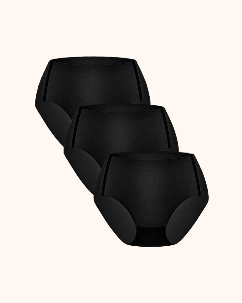 Braguitas moldeadoras sin costuras de talle alto con control de abdomen Lucky (paquete de 5)