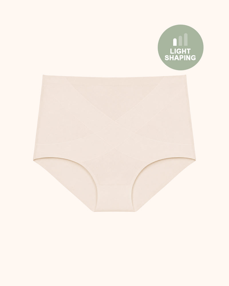 Seamless High-Waist Tummy Control Full Coverage Panties