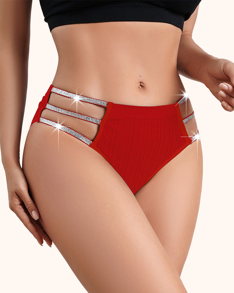 Paquete de 10 bragas atrevidas de algodón cómodas y sexis