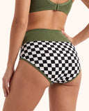 Bragas de algodón de talle alto talla grande para mujer, paquete de 4