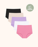 Women No Show High Waist Underwear