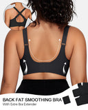 Lilysure Jelly Wireless Push-Up Bra - Crossover Mesh