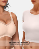 Lilysure Jelly Wireless Push-Up Bra - Crossover Mesh