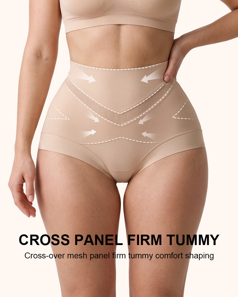V-Shaped Tummy-Control Sculpting Briefs Multipack