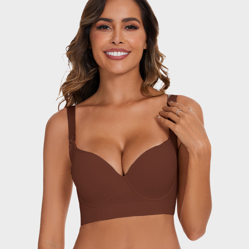 LilySure® Push-Up Back Smoothing Bra