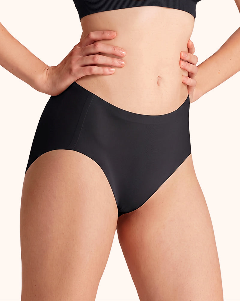 Braguitas moldeadoras sin costuras de talle alto con control de abdomen Lucky (paquete de 5)