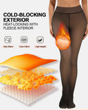 LilySure Warm Fleece Tights Slim Fit Tummy Control For Every Skin Tone