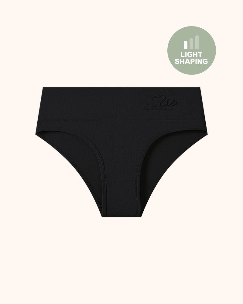 Tangas sin costura de cintura alta con control de abdomen para mujer