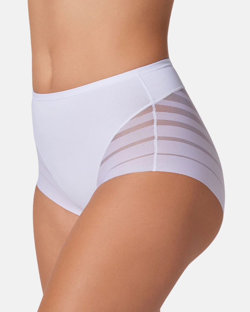 Invisible Stripe Lace Tummy Control Underwear