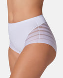 Invisible Stripe Lace Tummy Control Underwear