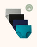 Gris+Negro+Azul Oscuro+Azul Menta
