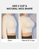 LilySure "Add Two Cups" Lace Padded Push Up Bra