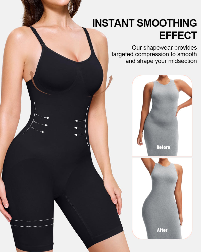 LilySure Tummy-Control Butt-Lifter Shapewear Bodysuit