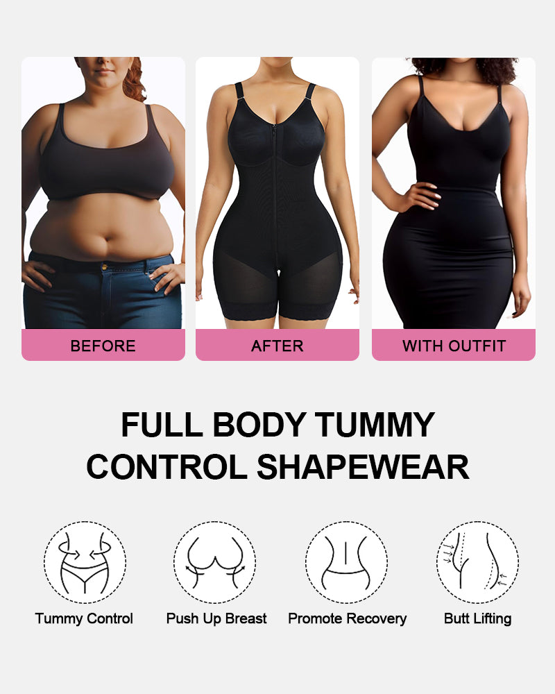 LilySure Colombian Postpartum Faja – Medical-Grade Full Body Shaper
