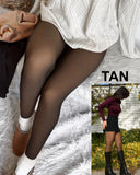 LilySure Warm Fleece Tights Slim Fit Tummy Control For Every Skin Tone