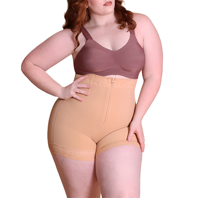 LilySure® Lace Steel Boned Butt Enhancer Shorts