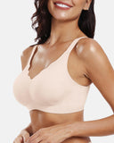 Lilysure Jelly Wireless Push-Up Bra - Scalloped V-Neck