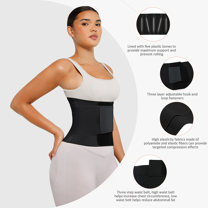 Lilysure Triple Wrap Tummy Control Waist Trainer Belt