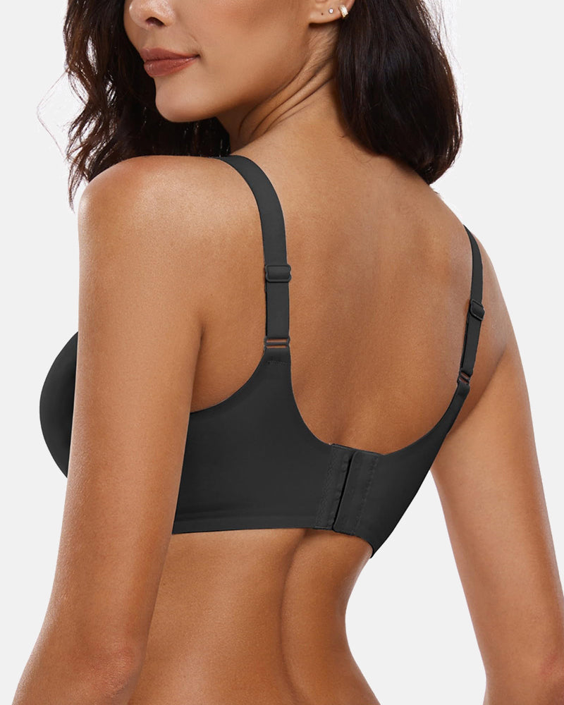 Lilysure Jelly Wireless Push-Up Bra - Scalloped V-Neck