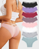 Comfy Cotton Sexy Cheeky Panties 10-Pack