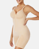 Ultra-Stretch Zip-Up Bodysuit — Sculpting Support & All-Day Comfort