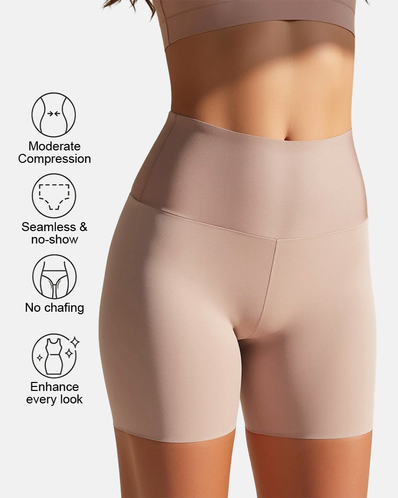 LilySure Seamless Tummy Control No Slip Shaping Shorts