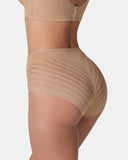 Invisible Stripe Lace Tummy Control Underwear