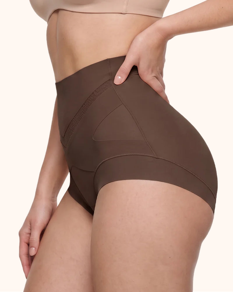 V-Shaped Tummy-Control Sculpting Briefs Multipack