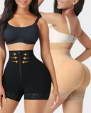 LilySure  Lace Steel Boned Butt Enhancer Shorts