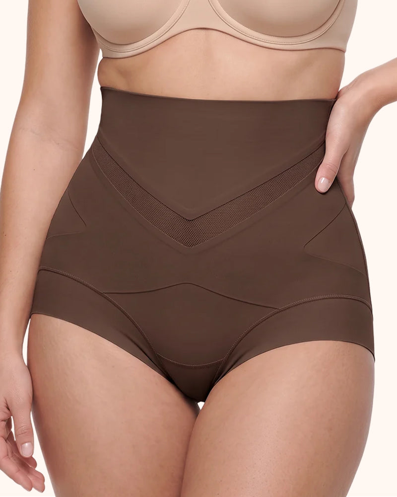 V-Shaped Tummy-Control Sculpting Briefs Multipack