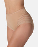 Invisible Stripe Lace Tummy Control Underwear