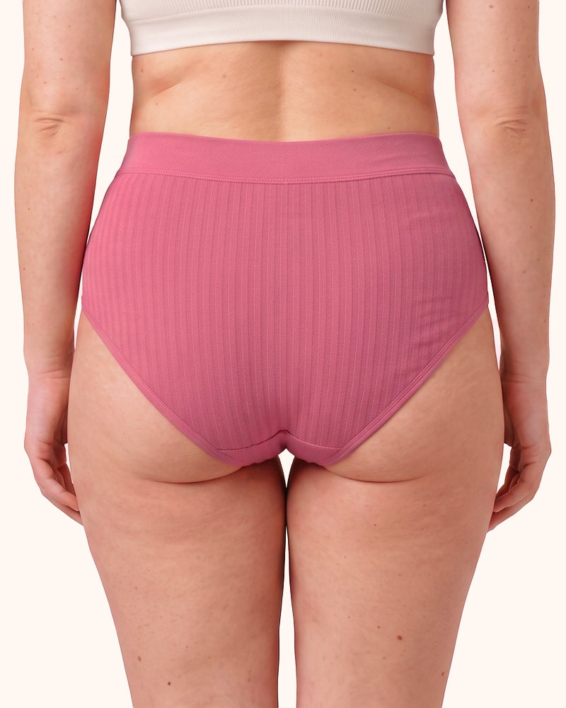 Las bragas menstruales Bikni Sporty Stretch, tela de algodón-punto con elastano, elásticas, cómodas para flujos abundantes