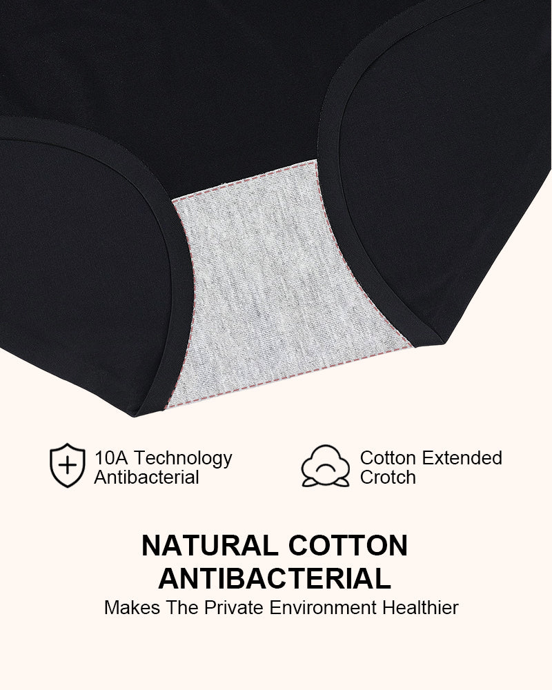 Women No Show High Waist Underwear