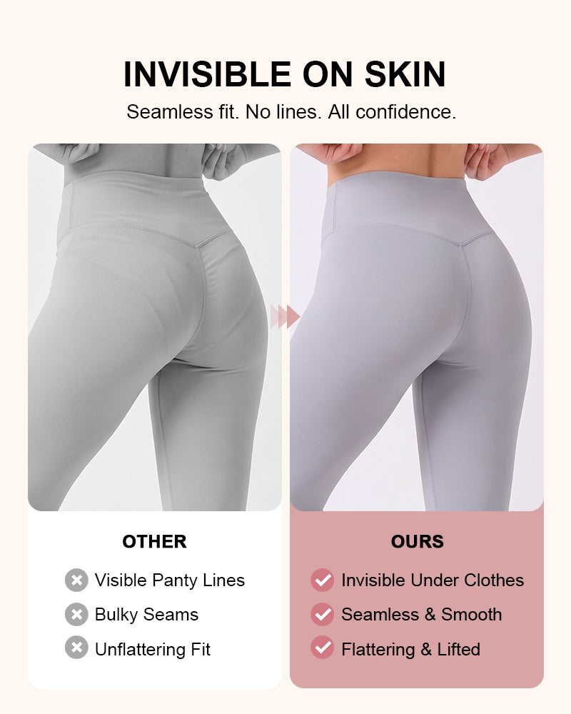 Seamless High-Waist Tummy Control Full Coverage Panties