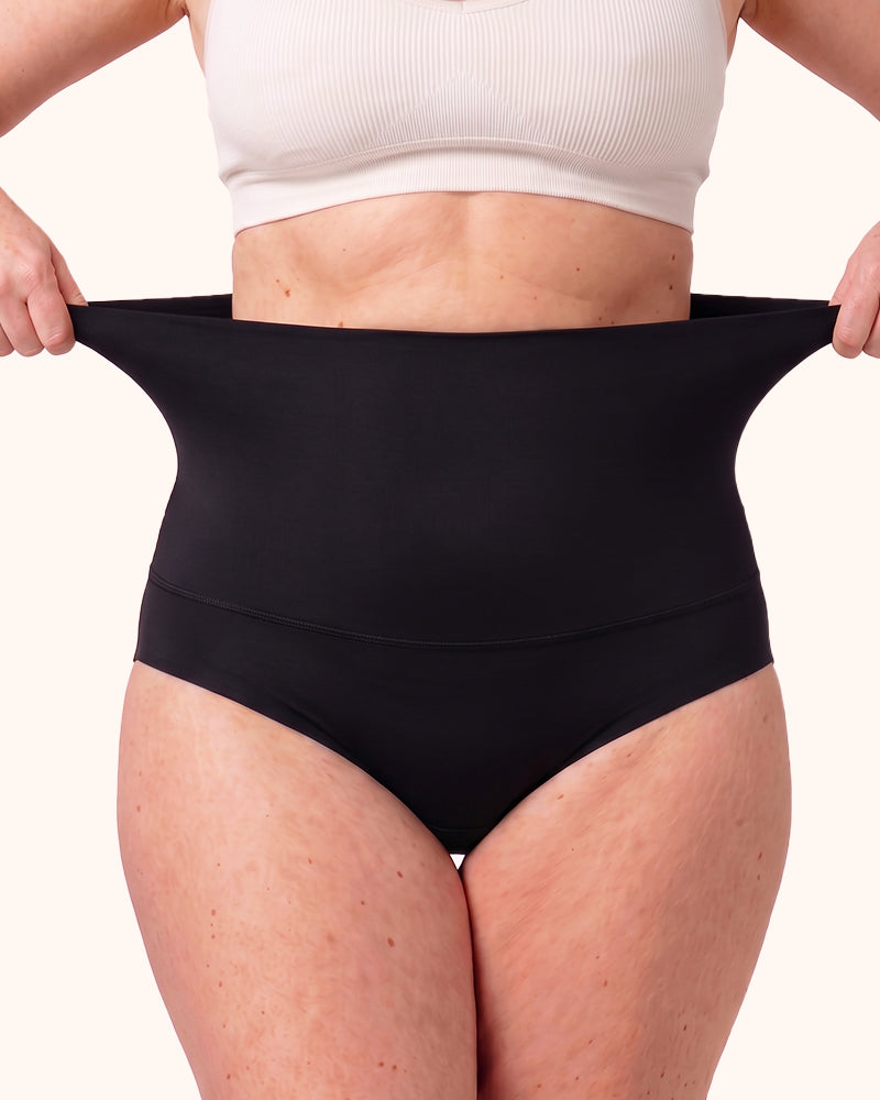Paquete de 3 braguitas de control de abdomen de talle alto
