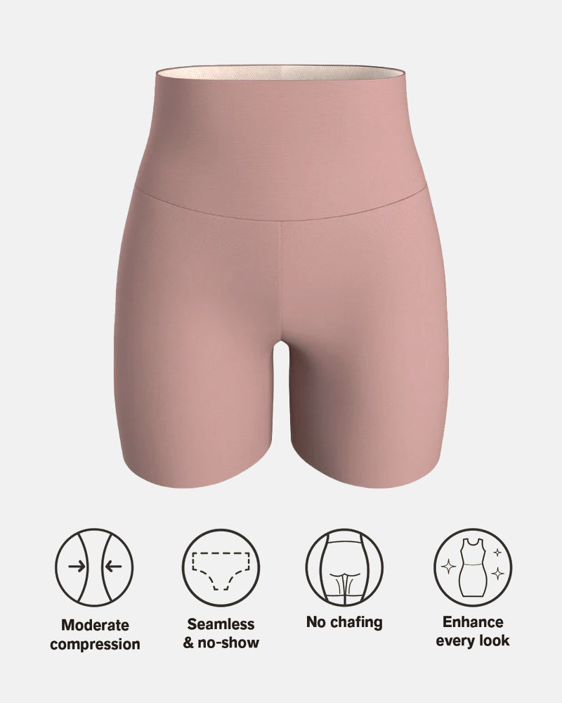 LilySure Seamless Tummy Control No Slip Shaping Shorts