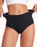 Women No Show High Waist Underwear