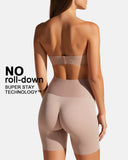 LilySure Seamless Tummy Control No Slip Shaping Shorts