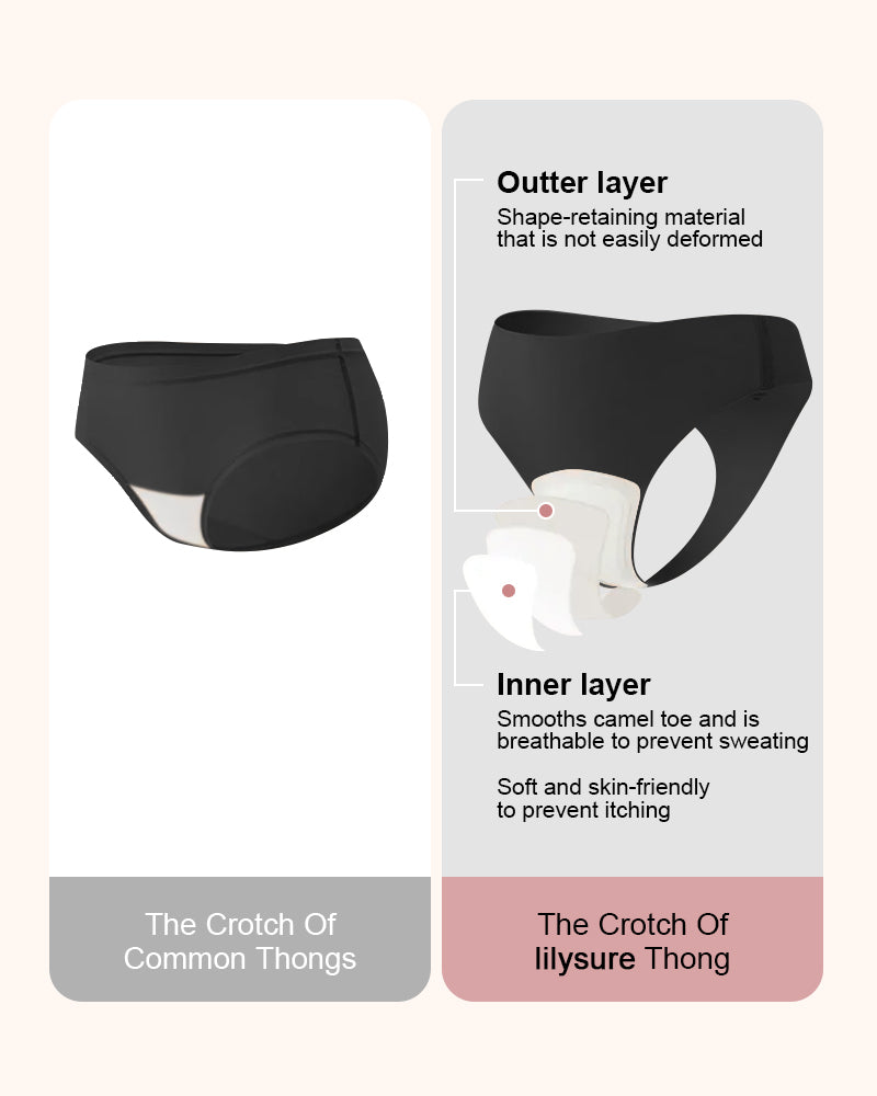 Tanga de camello invisible