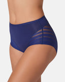 Invisible Stripe Lace Tummy Control Underwear