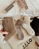 Boot Socks for Women - Thick Winter Knit Warm Socks(5 Pairs)