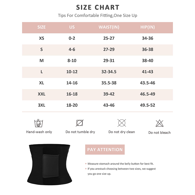 Lilysure Triple Wrap Tummy Control Waist Trainer Belt