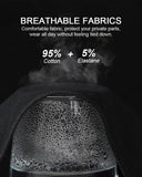 Pack de 5 braguitas tipo shorts de tiro alto de algodón para mujer
