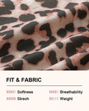 Leopard Seamless Mid-Rise Ice Silk Boyshorts 6-Pack